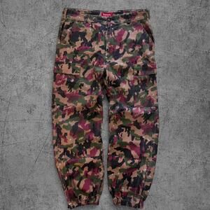 Supreme SS/17 Swiss Camo Cargo Pants